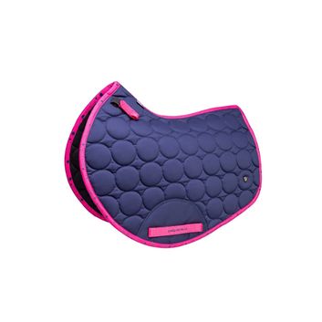 Hy Equestrian Dynamizs Ecliptic Close Contact S Pad Nvy/Mag Navy/Magenta