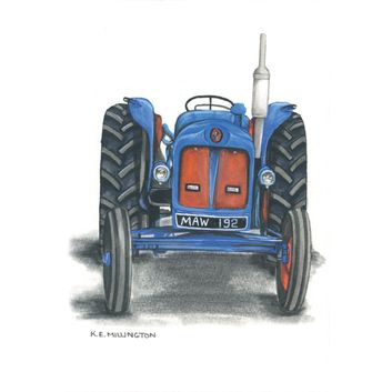 Kevin Milner Countryside Cards Fordson Major