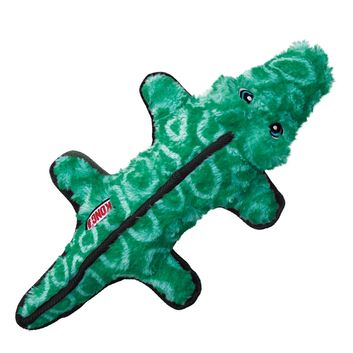Kong Ballistic Alligator Dog Toy Green