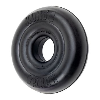 KONG Extreme Donut Dog Toy Black