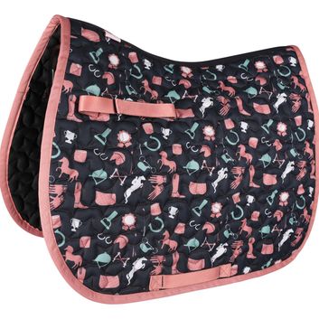Little Rider Pony Passion Saddle Pad Child Blush/Navy