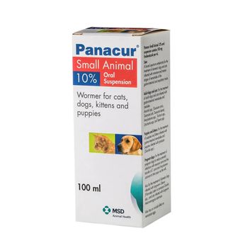 Panacur Small Animal 100mg/Ml Oral Suspension
