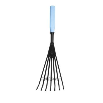 Red Gorilla Big Tidee Plastic Rake 20584 Sky Blue