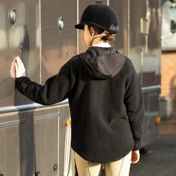 Supreme Products Junior Teddy Fleece Jacket Child Black alternative