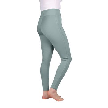 Hy Equestrian Melton Flex Riding Tights Ladies Dove Blue