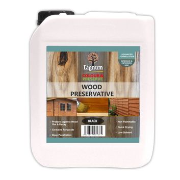 Lignum Wood Preserver Black alternative