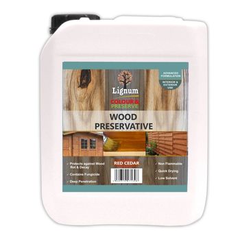 Lignum Wood Preserver Red Cedar