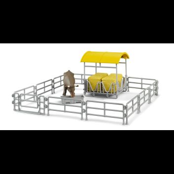 Bruder Hay Rack With Fence &amp; Trough 1:16 - DAMAGED BOX SPECIAL!