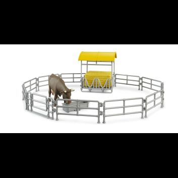 Bruder Hay Rack With Fence &amp; Trough 1:16 - DAMAGED BOX SPECIAL! alternative
