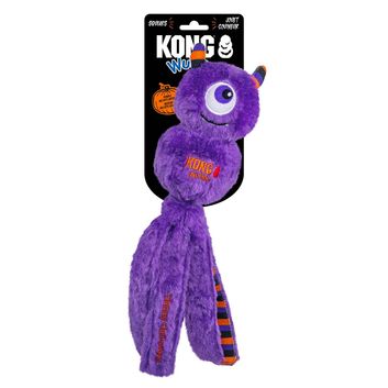 Kong Halloween Wubba Monster Dog Toy Purple