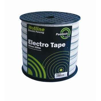 20mm Paddock Electro Tape (Green) - 200m