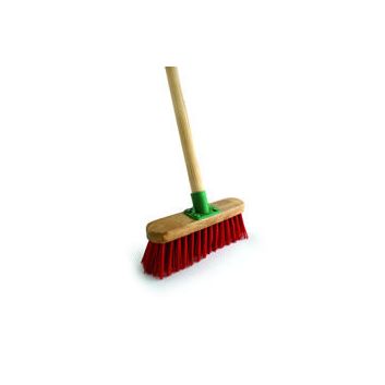 Bentley Red PVC Varnished Broom - 4'6" alternative