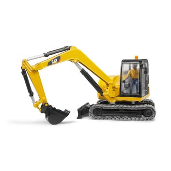 Bruder Cat Mini Excavator with Worker 1:16 alternative
