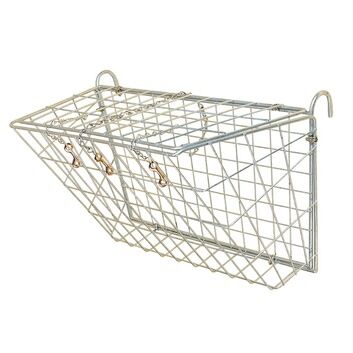 Stubbs Haysaver Wall Rack with Back and Hinged Top