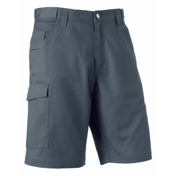 Russell Polycotton Twill Shorts - Convoy Grey