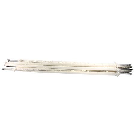 Buy 10 x Fenceman Poly Fence Posts White from £26.95