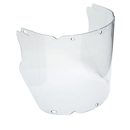 Buy MSA V-Gard Propionate Moulded Visor Chinguard Version Clear from £29.65