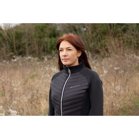 Gilet Hy Equestrian Synergy Sync Rembourré – Noir, Léger, Taille Au Choix