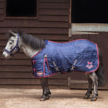 Buy Gallop Ponie 50g Stable Rug Navy from £27.38