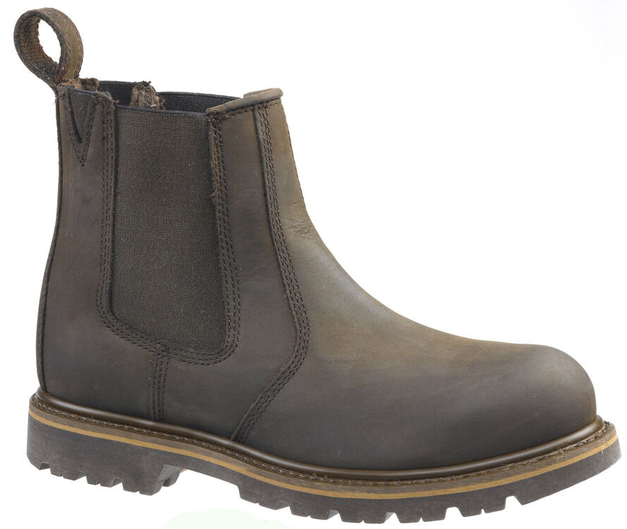 Buckler B1150SM Chocolate Brown Safety Dealer Boots