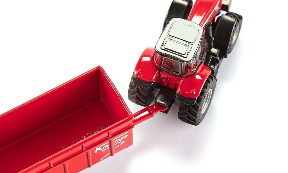 Buy Siku Massey Ferguson 8480 Tractor with Trailer 1:87 from £15.59