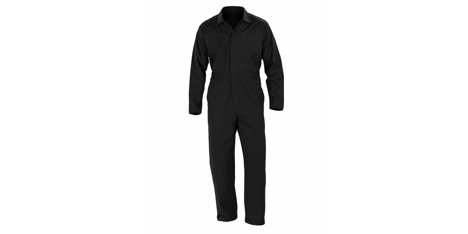UNCROWD　OVERALL Buy Result Genuine Recycled Action Overall with zip front Black