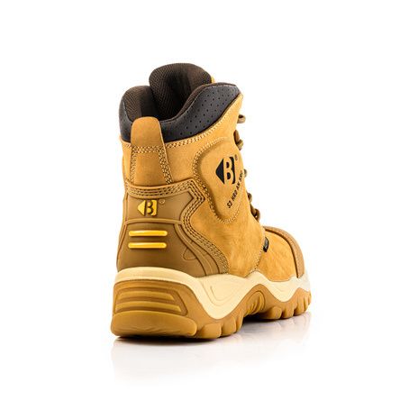 Buy Buckler BSH012HY S3 Honey Leather Safety Lace Boot with Ankle ...