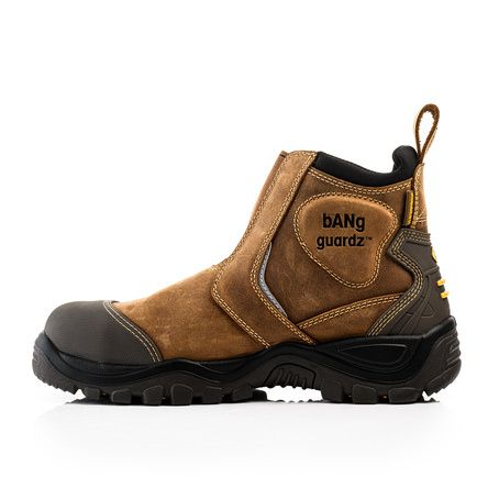 Buy Buckler BSH014BR S3 Brown Leather Safety Dealer Boot with Ankle ...