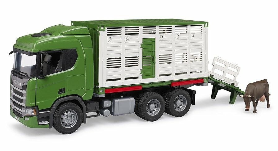 Buy Bruder Scania Super 560R Cattle Transportation Truck with 1