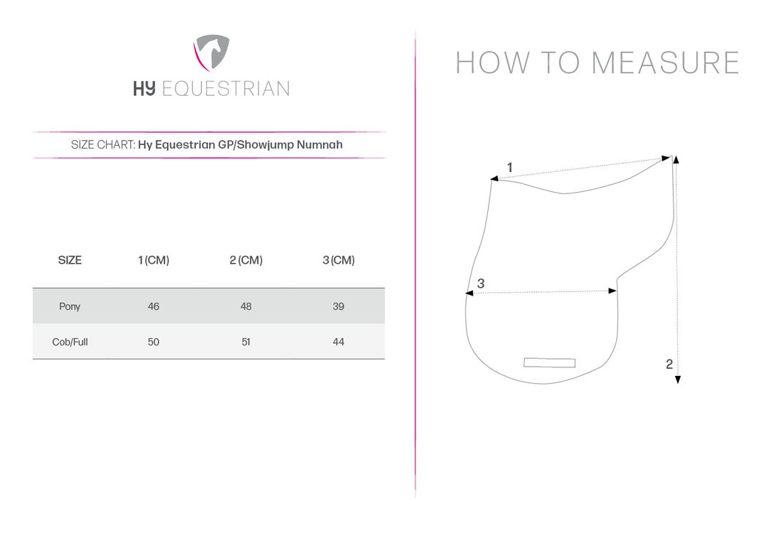 Equestrian GP/Showjump Numnah - Fit & Durable - View #3