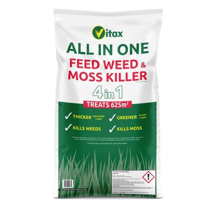 Buy Vitax All In One 4 in 1 Feed Weed & Moss Killer from £36.86