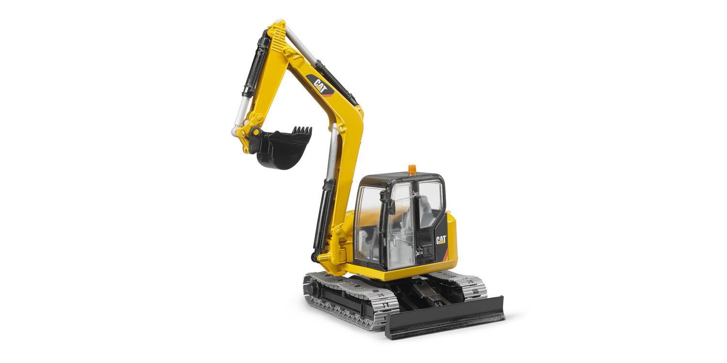 Buy Bruder CAT Mini Excavator 1:16 from £32.46