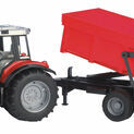 Bruder Massey Ferguson 7480 Tractor with Tipping Trailer 1:16 additional 1