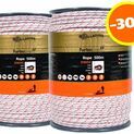 2 x 500m Gallagher Duopack TurboLine White Rope additional 1