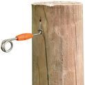 20 x Gallagher Offset Wood Post Insulator 16cm additional 2