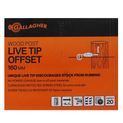 20 x Gallagher Offset Wood Post Insulator 16cm additional 3