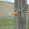 20 x Gallagher Offset Wood Post Insulator 16cm additional 5
