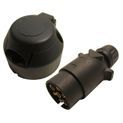 Vapormatic Trailer 7 Pin Plugs &amp; Sockets (Plastic) additional 2