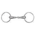JHL Pro-Steel Bit Large Ring Thick Race Snaffle additional 1