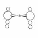 JHL Pro-Steel Bit Continental 4-Ring Snaffle additional 1