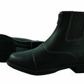 Mark Todd Jodhpur Boots Synthetic Front Zip Black additional 1