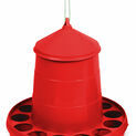 Gaun Poultry Feeder Plastic Red additional 1