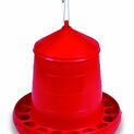 Gaun Poultry Feeder Plastic Red additional 3