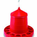 Gaun Poultry Feeder Plastic Red additional 4