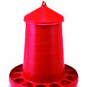 Gaun Poultry Feeder Plastic Red additional 5