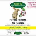 Verm-X Herbal Nuggets for Rabbits, Guinea Pigs & Hamsters additional 3