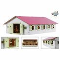 Kidsglobe Horse Stable with 9 Boxes 1:32 additional 2