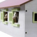 Kidsglobe Horse Stable with 9 Boxes 1:32 additional 8