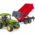 Bruder John Deere 6920 with Tipping trailer 1:16 additional 1