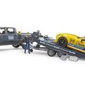Bruder RAM 2500 Power Wagon and Roadster Racing Team 1:16 additional 1